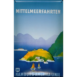 Hamburg-amerika Linie: Mittelmeerfahrten 