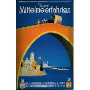 Hamburg-american Line: Mittelmeerfahrten