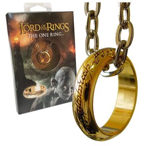 Le Seigneur des anneaux: Anneau Unique (plaqué or)