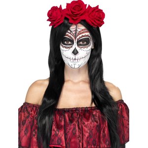 Jour des morts Roses rouges - Dia De Los Muertos