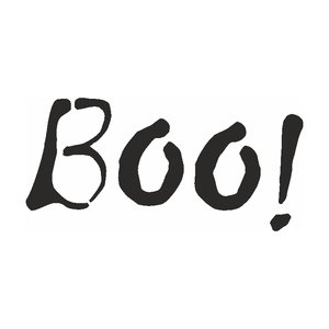 Selbstklebend - Boo!