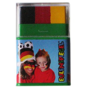 Fan-Stick Jumbo (noir/rouge/jaune) - Allemagne