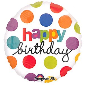 Fête d'anniversaire:  Happy Birthday