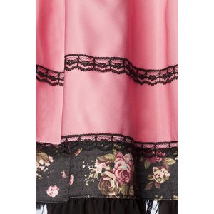 Oktoberfest - Dirndl Pink Flower incl. blouse