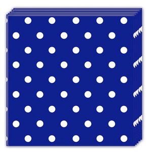 Blue Royal Dots (20 pièces)