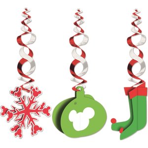 Mickey Christmas Nordic - Hanging Cut Outs