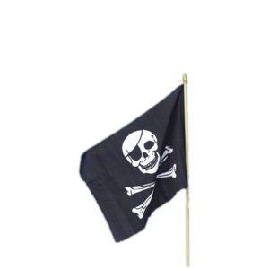 Pirata - con Asta Della Bandiera 