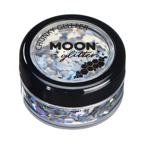 Moon Glitter Chunky - Silber