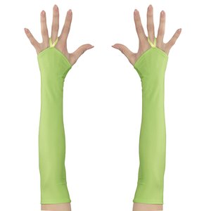 Années 80 - vert fluo sans doigts