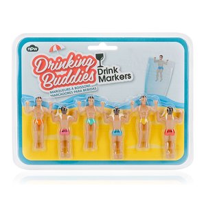 Drinking Buddies - Schwimmer 6er Set