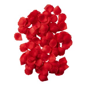 Fleurs rouges / pétales de roses - 150 pièces