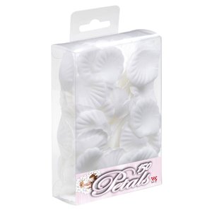 Fiori bianchi / petali di rosa - 150 pezzi