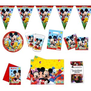 Mickey Mouse: Box d'anniversaire pour 6 enfants