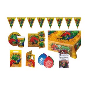 Dinosauro: Box per il compleanno per 6 bambini