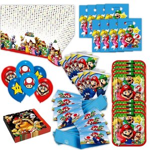 Super Mario: Box d'anniversaire pour 8 enfants