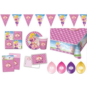 Prinzessin: Geburtstags-Box für 6 Kinder