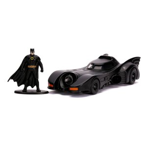 Batman: Hollywood Rides 1989 Batmobil 1/32 con figura