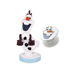 La Reine des neiges: Olaf - Cable Guy & Pop Socket