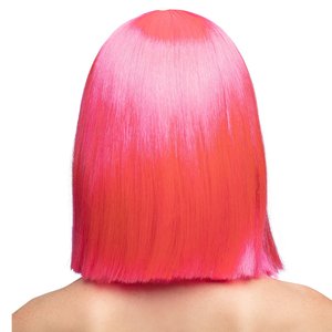 Neon pink Long Bob - Dance