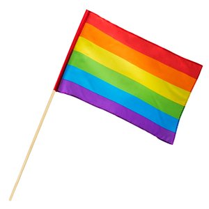 Mano Bandiera grande Arcobaleno - Peace