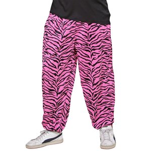 80er Jahre - Pinke Zebra Hose