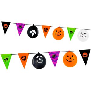 Sweet Halloween - Fanions et ballons
