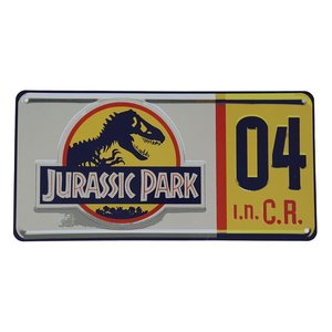 Jurassic Park : Dennis Nedry plaque d'immatriculation 1/1