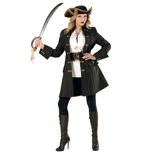 Capitaine pirate manteau