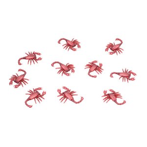 Roter Skorpion - 10 Stück