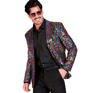 Veste à paillettes