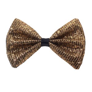 Papillon glitterato - oro