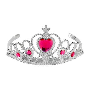 Couronne avec diamants roses