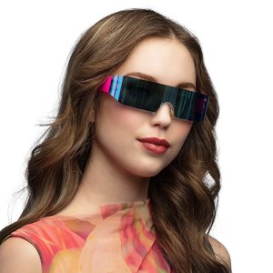 Futuristische Sci-Fi Brille