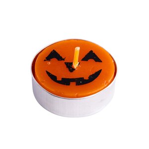 Potiron d'Halloween - bougies chauffe-plat - 9 pièces