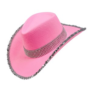 Glitzer Cowgirl: Pink