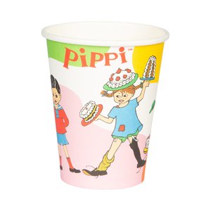 Pippi Langstrumpf: Becher - 8 Stk