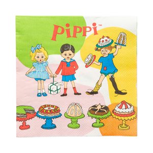 Pippi Langstrumpf: Servietten - 16 Stk