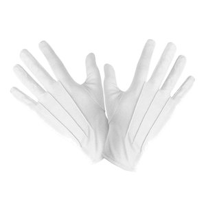 Weisse Handschuhe