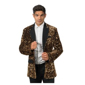 Veste à paillettes - bronze