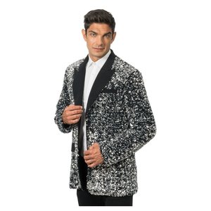 Veste à paillettes - Argent