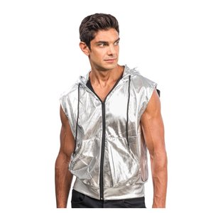 Gilet - Futuristisch: Silber