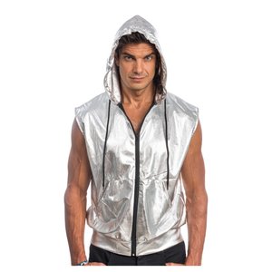 Gilet - Futuristisch: Silber