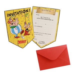 Asterix und Obelix: Einladung FR - 8 Stk