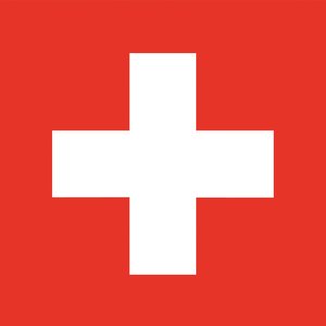 Svizzera - Primo agosto (90 x 90 cm)