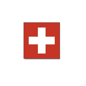 Svizzera - Primo agosto (120 x 120 cm)